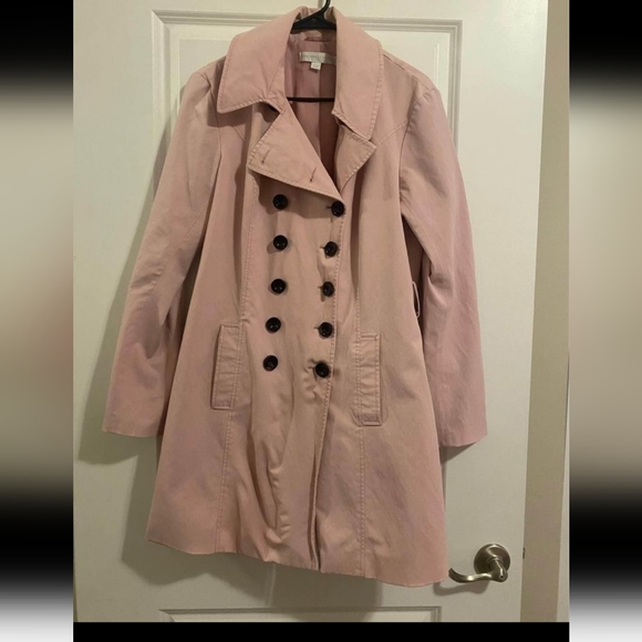 Pink button up coat - Picture 4 of 4